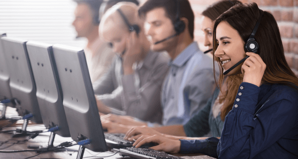 About VoApps - Team of people in call center